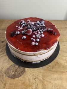 TARTA DE FRUTOS ROJOS